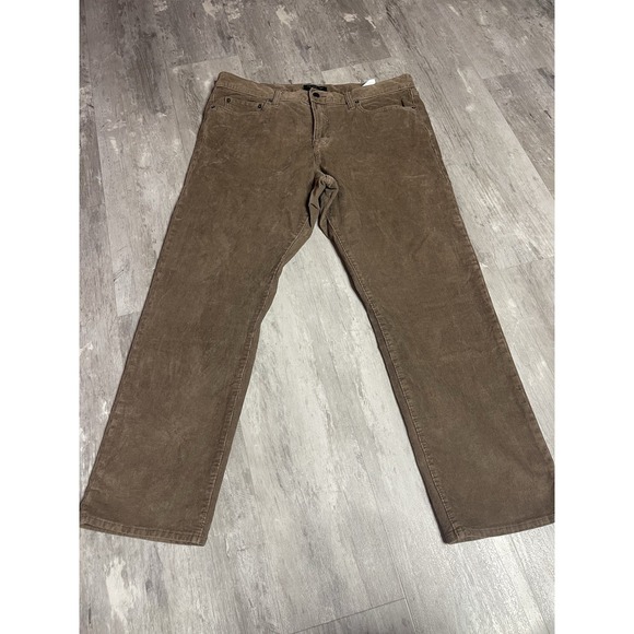 Banana Republic Pants Men's 36 x 30 Corduroy Brown Regular Fit Straight Leg Bag6 - Picture 1 of 6